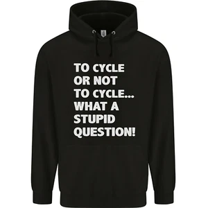 Cycling To Cycle Funny Cyclist Bicycle Bike Childrens Kids Hoodie - Picture 1 of 68