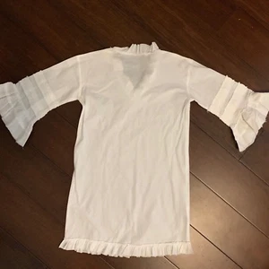Boutique Anya Hindmarch Beach Cover, Shirt, Blouse Girl's Size Small 4/6 White - Picture 1 of 10