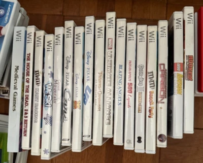 NINTENDO WII GAMES TAKE YOUR PICK FROM DROP DOWN MENU **SALE BUY MORE SAVE MORE* - Image 1 of 2