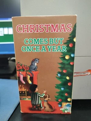 Christmas Comes But Once Per Year (VHS, 1995, Valencia Entertainment) Good - Image 1 of 3