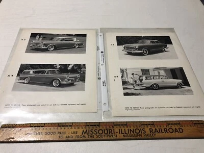Fotos de colección 1959 coche publicidad Rambler Wagon Nueva York difícil de encontrar ¿único en su clase? Foto 1 de 4
