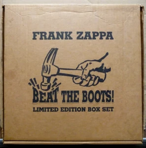 FRANK ZAPPA Beat The Boots - 10-LP Vinyl 1991 Rhino Box Set Shirt Button Pop-Up - Picture 1 of 2