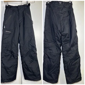 Sunice Youth Kids Insulated Ski Unisex Black Snow Pants Size 10 (Medium) - Picture 1 of 10