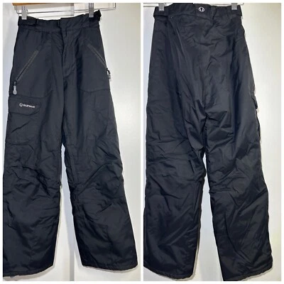 Sunice Youth Kids Insulated Ski Unisex Black Snow Pants Size 10 (Medium) - Image 1 of 4