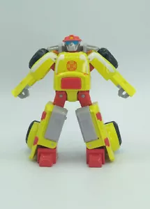 Playskool Heroes Transformers Rescue Bots HEATWAVE FIRE-BOT Used 6" - Picture 1 of 7