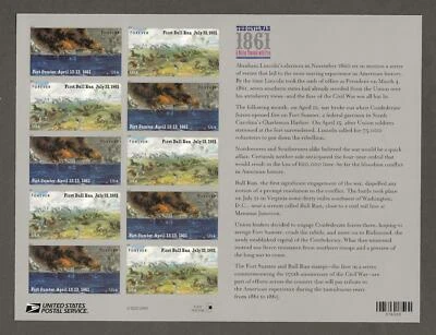 US -5 different sheets for Civil War 150th Anniversary, 4522, etc, - Image 1 of 4