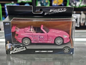 Jada Toys Fast & Furious Suki's Honda S2000 Pink JDM 1:32 Scale Diecast Car NEW - Picture 1 of 9