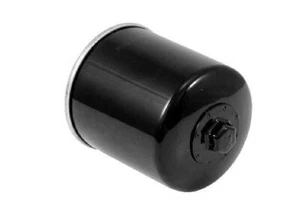 KN-174B K&N OIL FILTER; POWERSPORTS; SPIN-ON BLACK - Picture 1 of 2