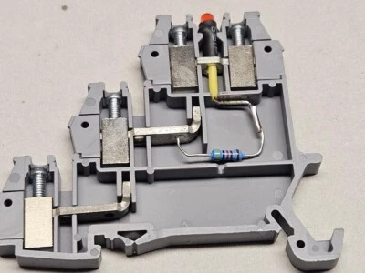 Automation Direct DN-TL14SLP-A Terminal block with Red LED - Image 1 of 4