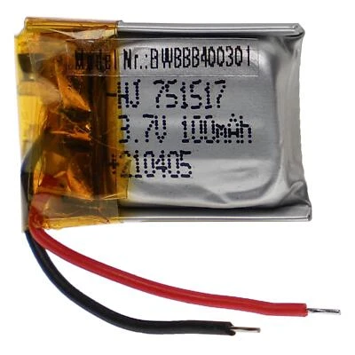 RC Akku Modellbau ohne Stecker 100mAh 3,7V - Bild 1 von 2