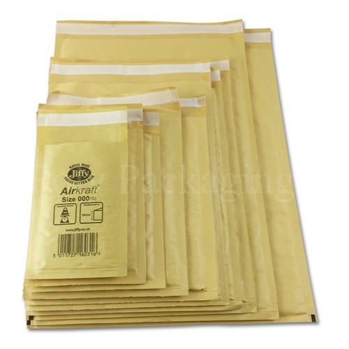 BULK 1328 X Gold Genuine Jiffy BRAND Padded Bags / Envelopes Size  