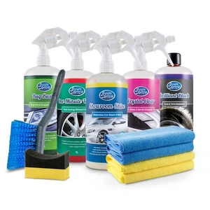 Greased Lightning Car Cleaning Kit Interior & Exterior Ultimate 1L Collection - Picture 1 of 18