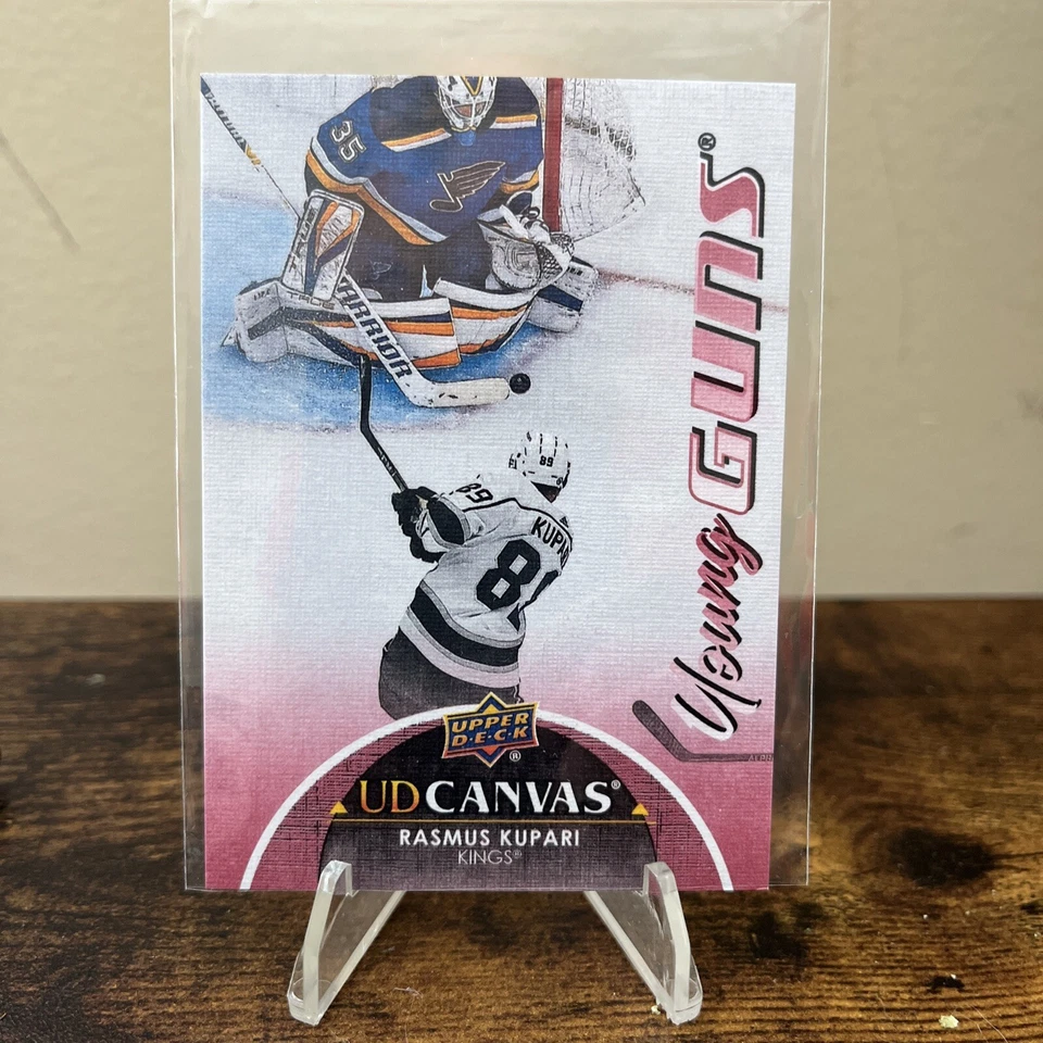 2021-22 Upper Deck Young Guns Canvas Rasmus Kupari RC #C222 - Image 1 of 2