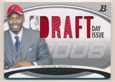 2008-09 Bowman Draft Day Issue Relics Combos #DDICJD Joey Dorsey Jersey /99