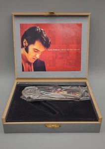Elvis Presley Pocket Knife Artist Of The Century With Collector Box - Bild 1 von 18