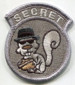 SEAL SPECIAL WARFARE ODA OPERATOR JUMPSUIT vêlkrö PATCH: Secret Squirrel GREY - Bild 1 von 4