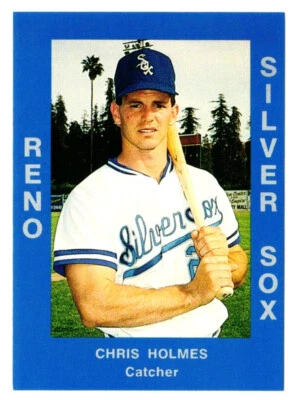 Chris Holmes 1988 Cal League Reno Silver Sox #282 (nrmt) - Image 1 of 2