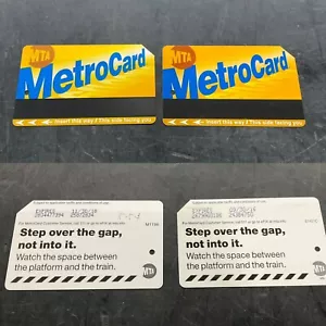 CARTA METRO NEW YORK CITY MTA SCADUTA 2018 METRO STEP OVER THE GAP, NON IN IT - Foto 1 di 1