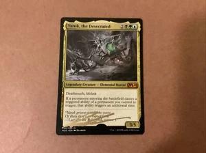 MTG Magic Yarok, the Desecrated Signed Artist Proof x1 M20 Daarken - Picture 1 of 2