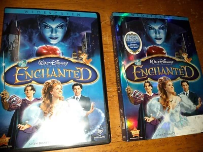 Enchanted DVD, 2008, Widescreen Disney SLIP CASE ALL INSERTS EXCELLENT DTS 5.1 - Image 1 of 4