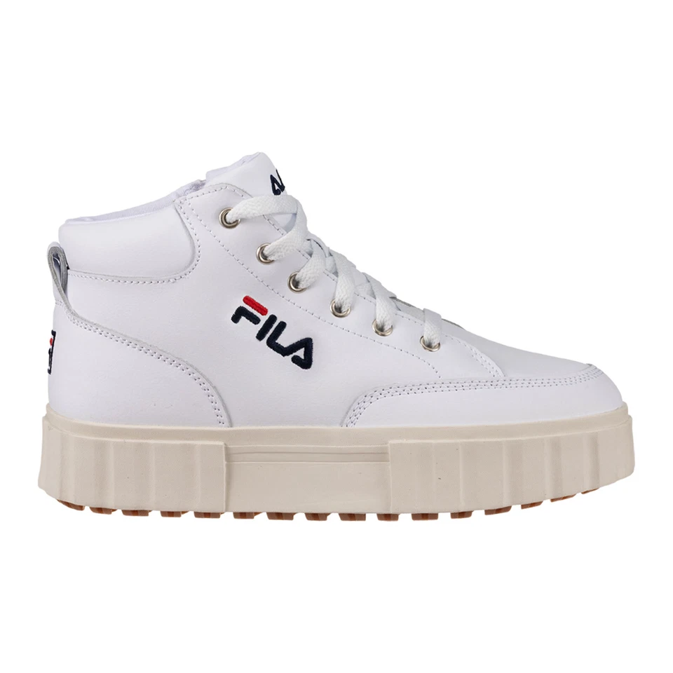 FILA Damen Halbschuh Schnürschuh Retrosneaker Plateausneaker Sandblast Mid Cut - Bild 1 von 1