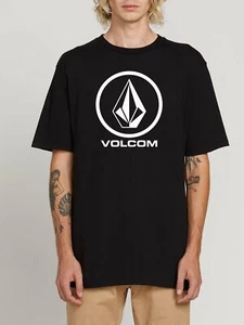 T-Shirt Volcom Circle Skateboard SS T-Shirt schwarz NEU Neu mit Etikett Streetwear Schneesurfen - Bild 1 von 2