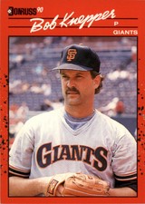 1990 Donruss Bob Knepper #485