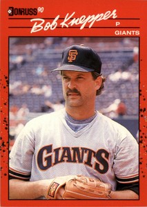 1990 Donruss Bob Knepper #485