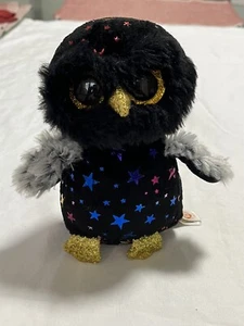 Ty Beanie Boo HYDE the Halloween Owl 6" 2019 - Imagen 1 de 8