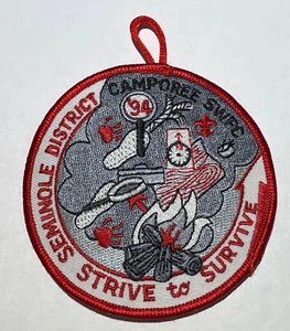 Parche de evento Seminole District Florida 1994 parche Boy Scout Mc6 - Imagen 1 de 1