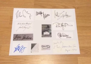 DAS BOOT *Cast, Collage* in 30x40 cm *Prochnow, Doldinger, Wennemann... usw - Bild 1 von 1