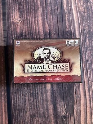 Educational Board Game The Name Chase Historical Figures Edition" NEW SEALED b11 - Image 1 of 3