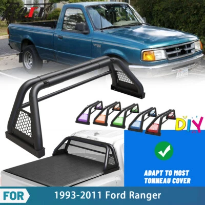 Adjustable Roll Sport Bar Chase Rack Bed Bar For 1993-2011 Ford Ranger Pickup - Image 1 of 4