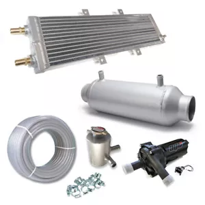 AVT 4"" x 10"" 350 PS Turbo Wasser Ladekühler Fass Ladeluftkühler Kit - Bild 1 von 10