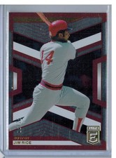 2023 PANINI CHRONICLES JIM RICE 16/25 GOLD FOIL ELITE #4 RED SOX
