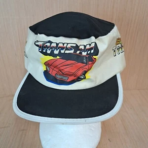 Vtg 80’s Pontiac TRANS AM Painters Cap Hat Trucker Muscle Car Hot Rod - Picture 1 of 11