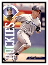 1995 Leaf #159 JOE GIRARDI Colorado Rockies ~E3Q