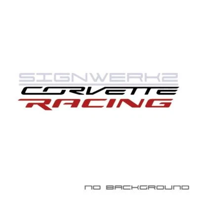 Corvette Racing Calcomanía Adhesiva Chevrolet Stingway Z06 Jake C7R 2 Colores Nuevo Par Foto 1 de 4