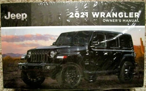 2021 JEEP WRANGLER OWNERS MANUAL OPERATORS USER GUIDE BOOK SET - Picture 1 of 2