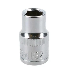 Zócalo poco profundo 11/32" Imperial 6 puntos 3/8" SAE AF acero cromo vanadio - Imagen 1 de 3