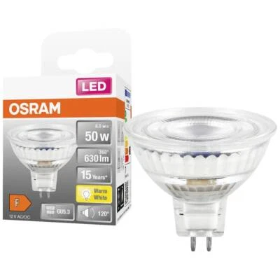 OSRAM LED SPOT MR16 GU5.3 Reflektorlampe 50W Warmweiss Spotlampe Leuchtmittel - Bild 1 von 4