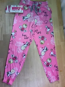 Neu Damen/Junioren Peanuts Valentine's PJ Jogginghose—Snoopy, Charlie B, Sally* - Bild 1 von 4