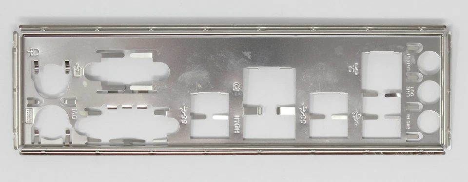 ASUS Prime B250M-C - ATX Blende Slotblende IO Shield Slotblech (#22533) - Bild 1 von 1