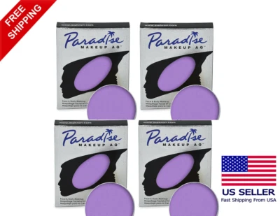Pintura facial y corporal Mehron Makeup Paradise Makeup AQ -1,4 OZ - Paquete de 4 Foto 1 de 4