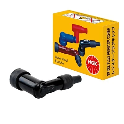 1x original NGK LB01F / 8330 Zündkerzenstecker 90° Winkel wasserfest NEU OVP - Bild 1 von 4