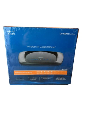 Cisco NEW WRT310N Windows or Mac Wireless-N Gigabit Router - Image 1 of 4