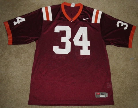 Virginia Tech Hokies Football Jersey - Nike - Extra Large XL Cover