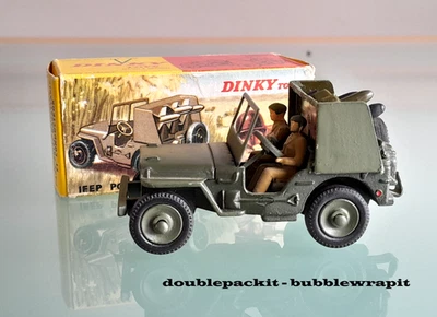 1964 French Dinky Toys #828 JEEP SS10 MISSILE LAUNCHER 1:50 N/Mint and Boxed - Image 1 of 4