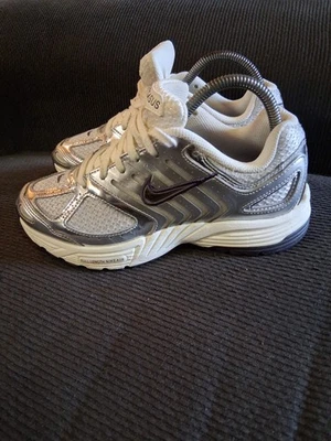 Nike Air Pegasus 2005 Shoes Womens Size 7 Silver Black Running HJ7310-025 - Image 1 of 4