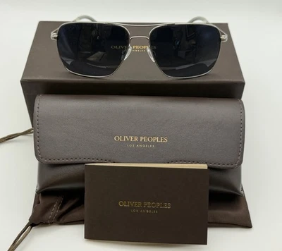 Oliver Peoples CLIFTON OV1150S 5036S3 -Silver / Clear Gradient Blue Polarized - Image 1 of 4